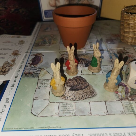 Peter Rabbit & Benjamin Bunny Adventure Game •  2002 • COMPLETE • Beatrix Potter - Picture 2 of 8